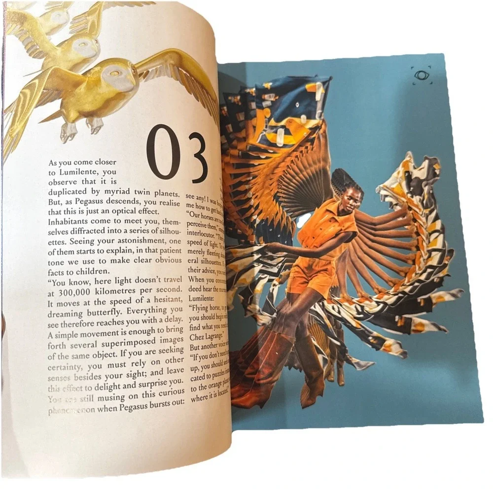 Le Monde d'Hermes Magazine Autumn Winter Catalogue‎ 2023 PEGASUS PEGASE🔥